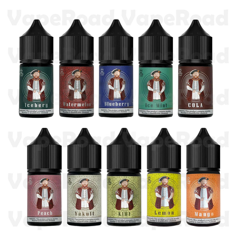 《K!NG》皇家精品 一試上癮 KING 通用彈同廠 (30)【冰心藍莓】（原價：550）